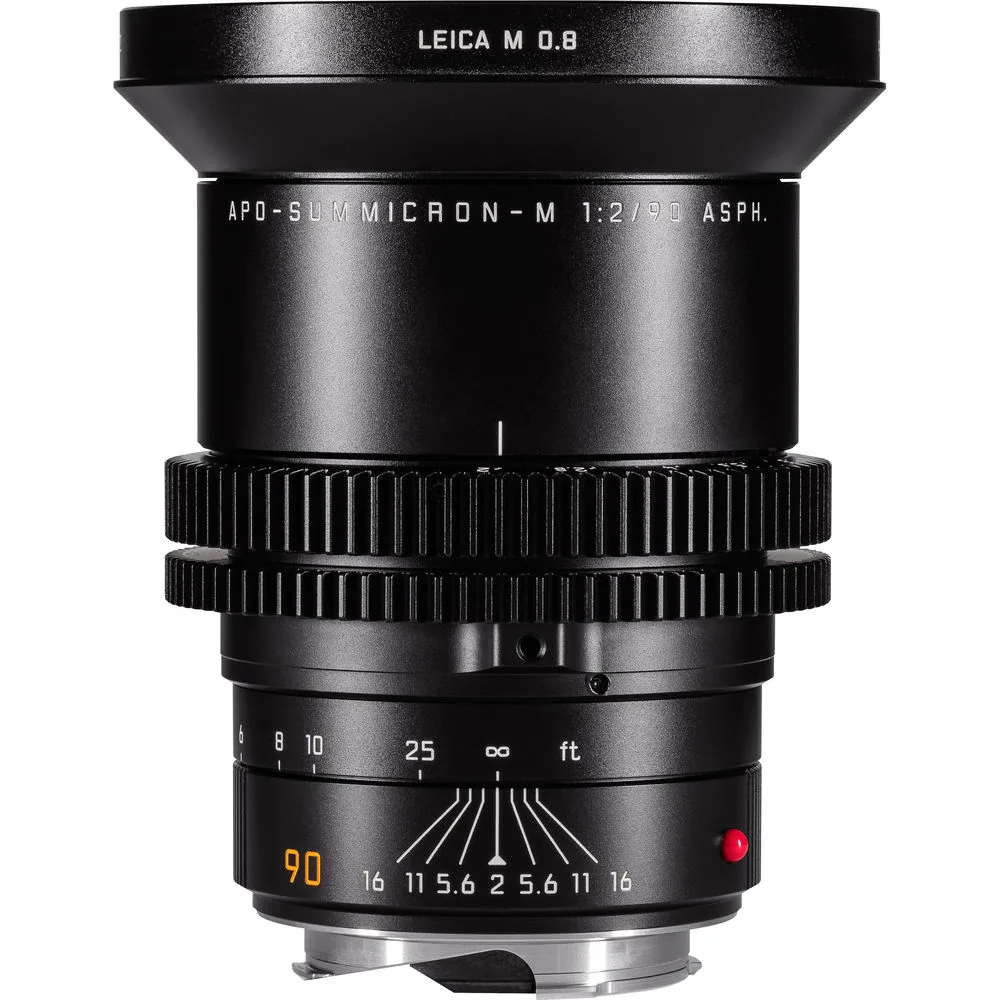 Leitz M 0.8 90mm ƒ/2.0 Cinema Lens with M-Mount