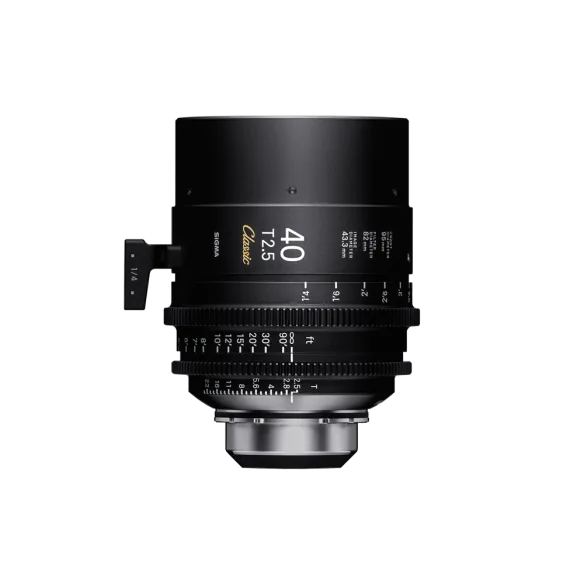Sigma FF Classic Prime 40mm T2.5 Cinema Lens with PL-Mount (/i)