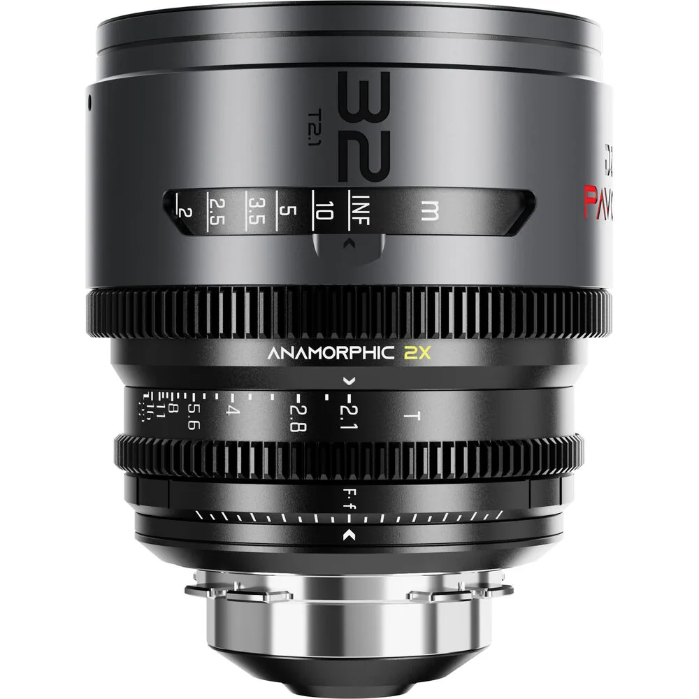DZOFilm PAVO 32mm T2.1 2x Anamorphic Cinema Lens with PL & EF-Mounts