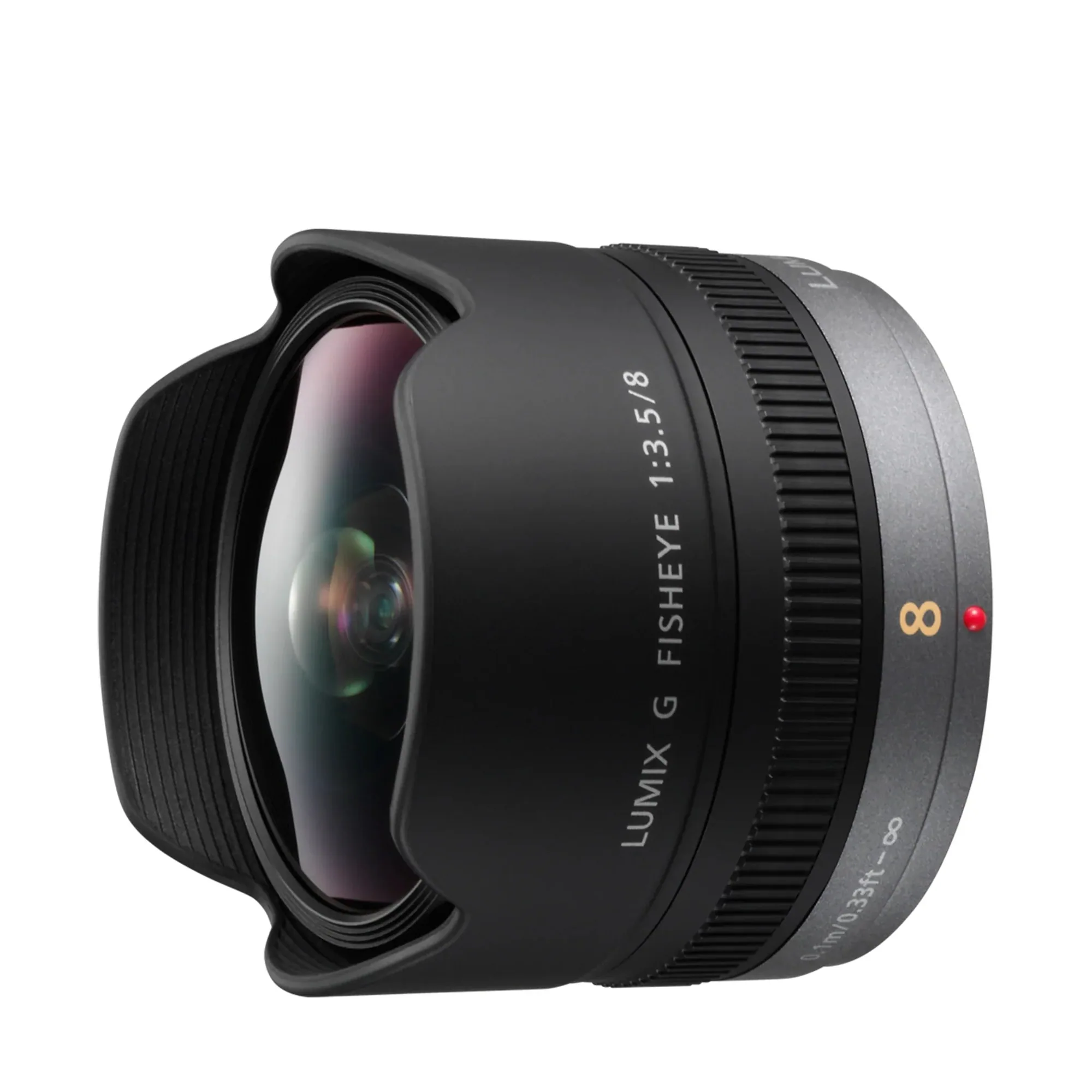 Panasonic Lumix G Fisheye 8mm ƒ/3.5 Photography Lens with MFT-Mount
