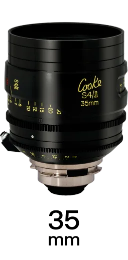 Cooke S4/i 35mm T2.0 Cinema Lens with PL-Mount