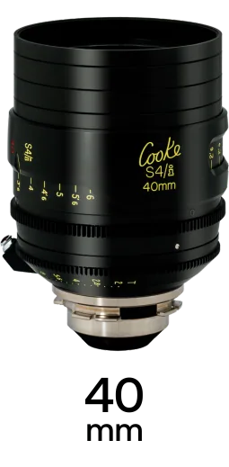 Cooke S4/i 40mm T2.0 Cinema Lens with PL-Mount
