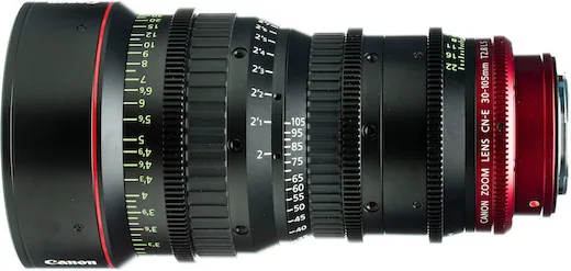 Canon CN-E 30-105mm T2.8 Cinema Lens with EF-Mount