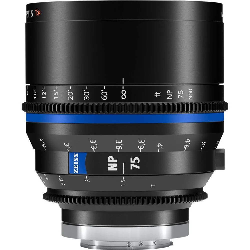Zeiss Nano Prime 75mm T1.5 Cinema Lens with E-Mount