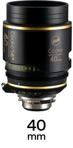 Cooke S5/i 40mm T1.4 Cinema Lens with PL-Mount