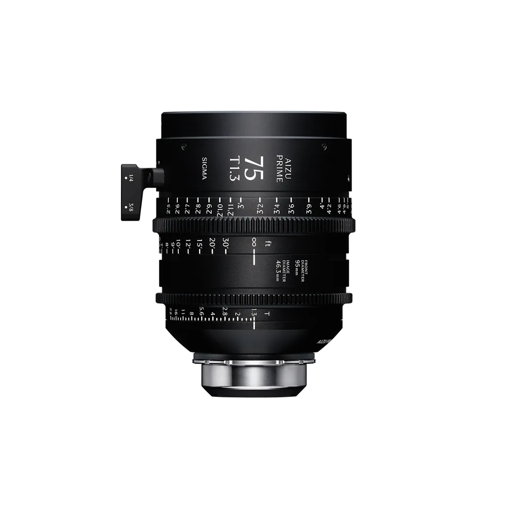 Sigma Aizu Prime 75mm T1.3 Cinema Lens with E-Mount