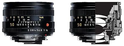 Leica Summicron-R 50mm ƒ/2 (Version II) Photography Lens with R-Mount
