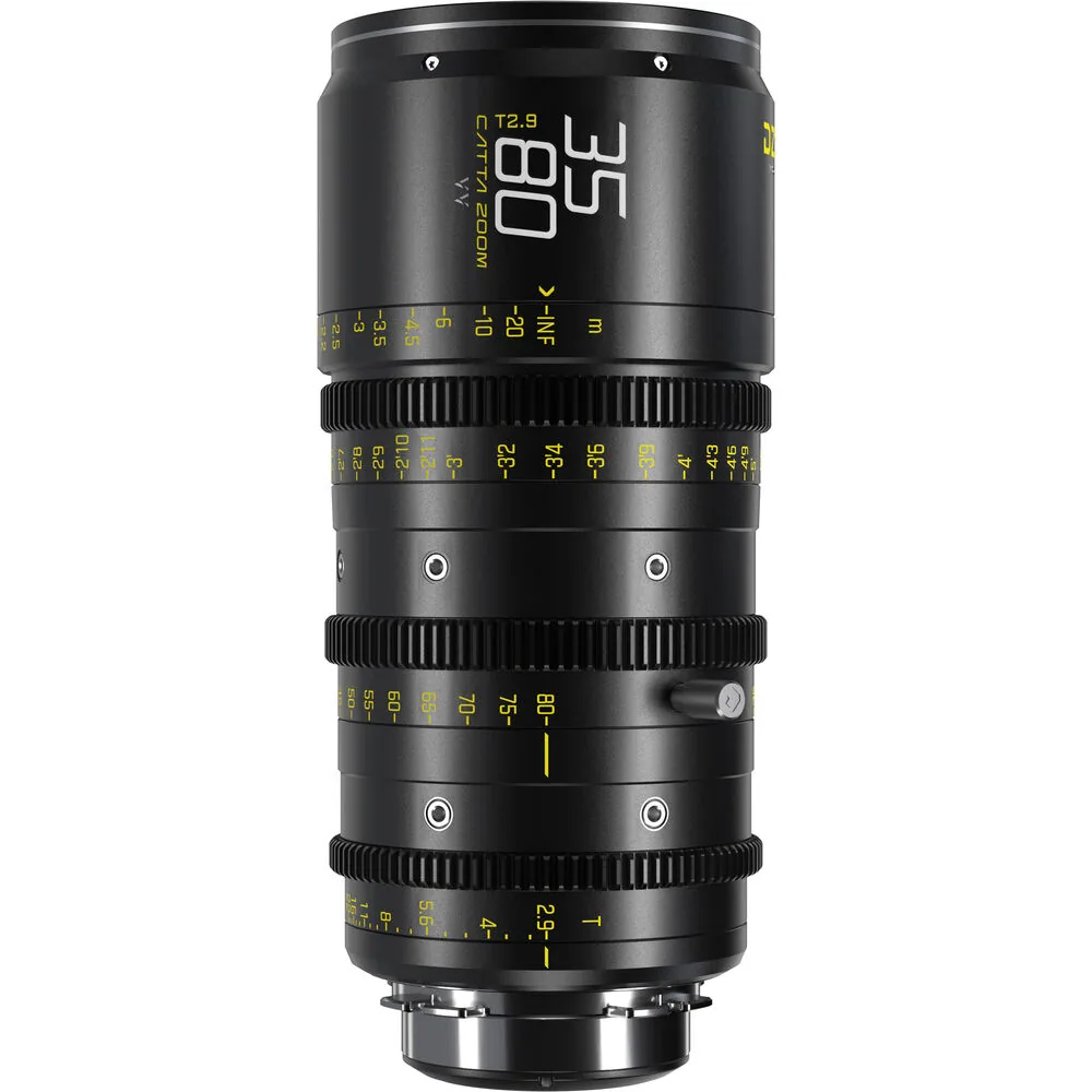 DZOFilm Catta Ace 35-80mm T2.9 Cinema Lens with PL & EF-Mounts