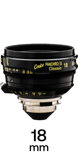 Cooke Panchro/i Classic 18mm T2.2 Cinema Lens with PL-Mount