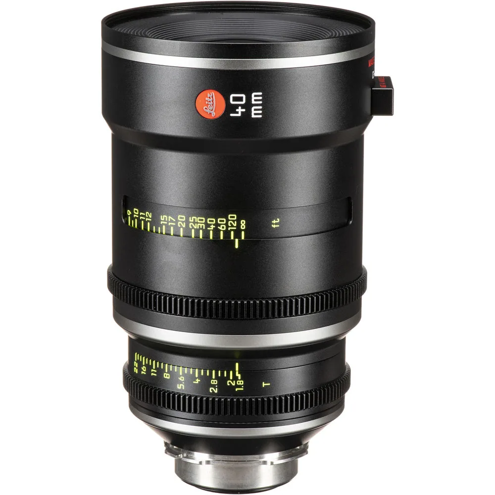 Leitz Prime 40mm T1.8 Cinema Lens with LPL-Mount