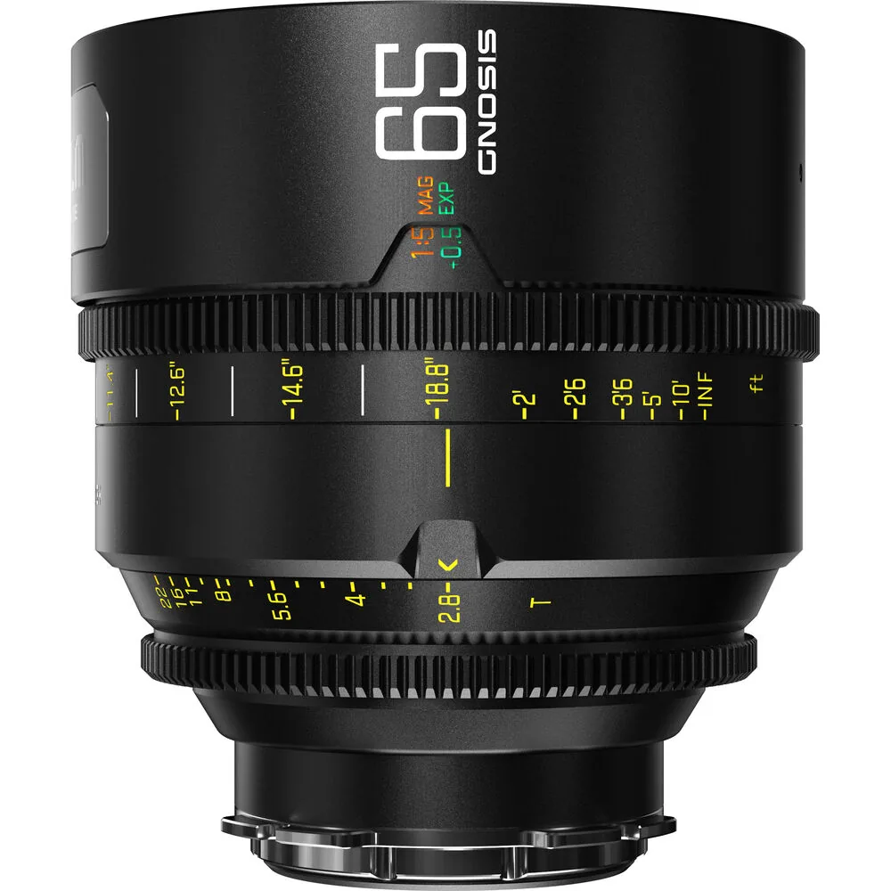 DZOFilm Gnosis 65mm T2.8 Macro Cinema Lens with LPL, PL, & EF-Mounts