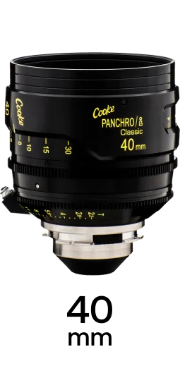 Cooke Panchro/i Classic 40mm T2.2 Cinema Lens with PL-Mount