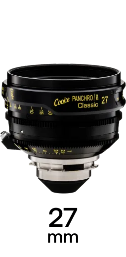 Cooke Panchro/i Classic 27mm T2.2 Cinema Lens with PL-Mount
