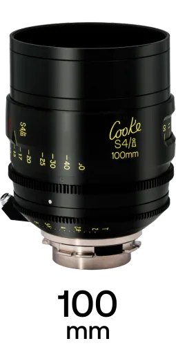 Cooke S4/i 100mm T2.0 Cinema Lens with PL-Mount