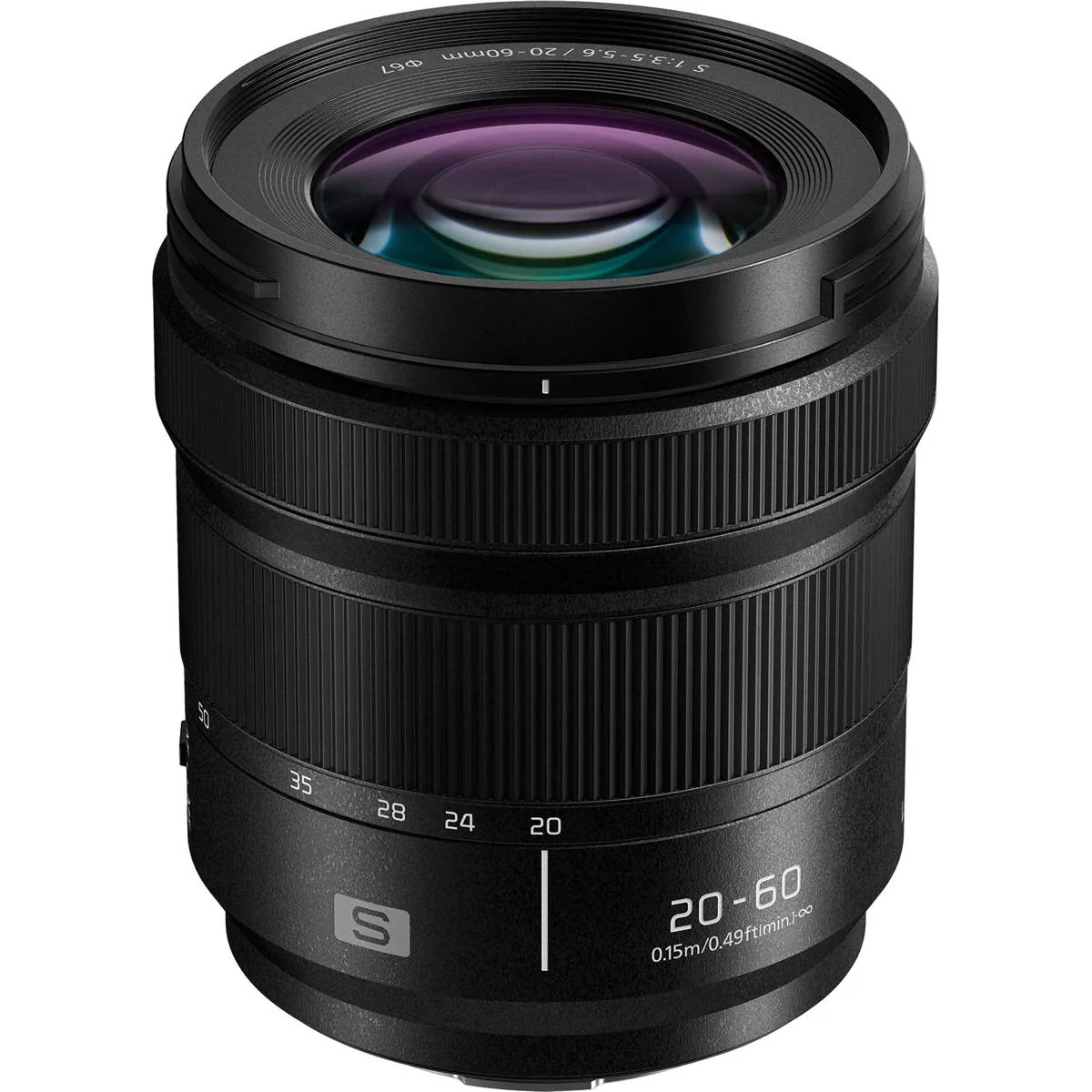 Panasonic Lumix S 20-60mm ƒ/3.5-5.6 Photography Lens with L-Mount