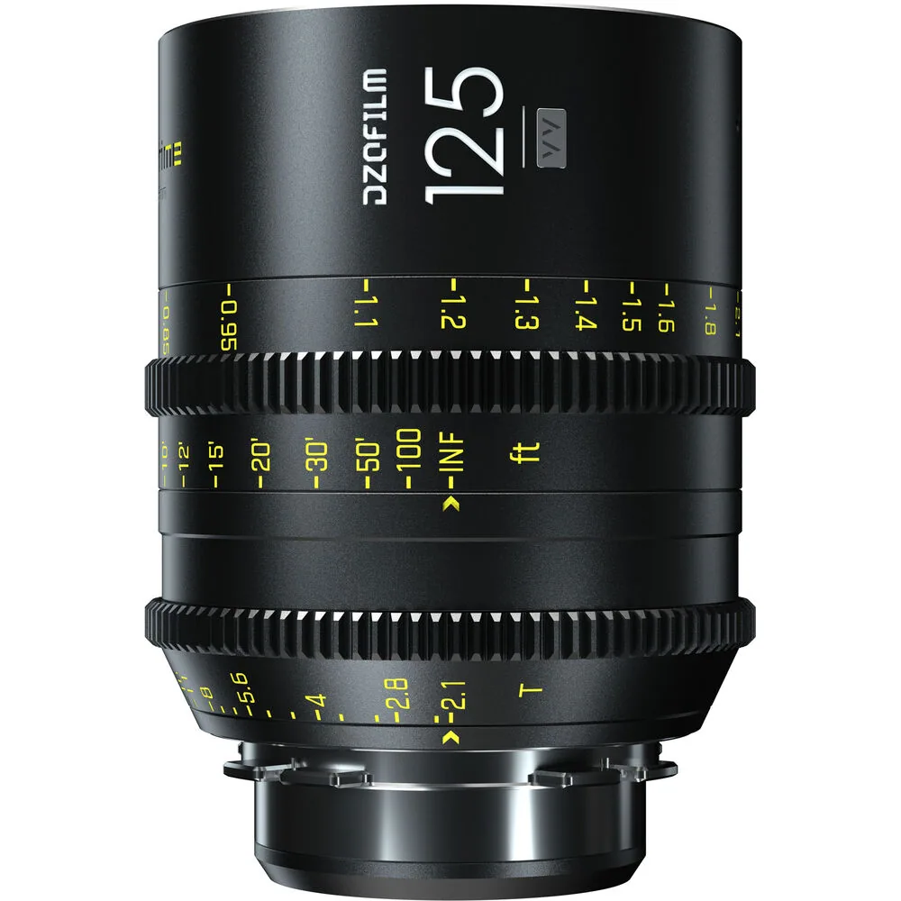 DZOFilm VESPID 125mm T2.1 Cinema Lens with PL & EF-Mounts