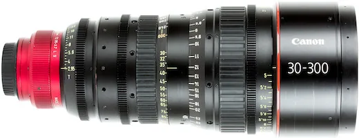 Canon CN-E 30-300mm T2.95-3.7 Cinema Lens with PL-Mount