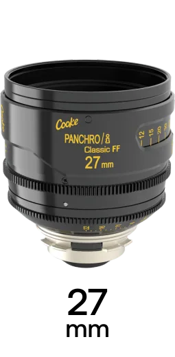 Cooke Panchro/i Classic Full Frame 27mm T2.2 Cinema Lens with PL-Mount
