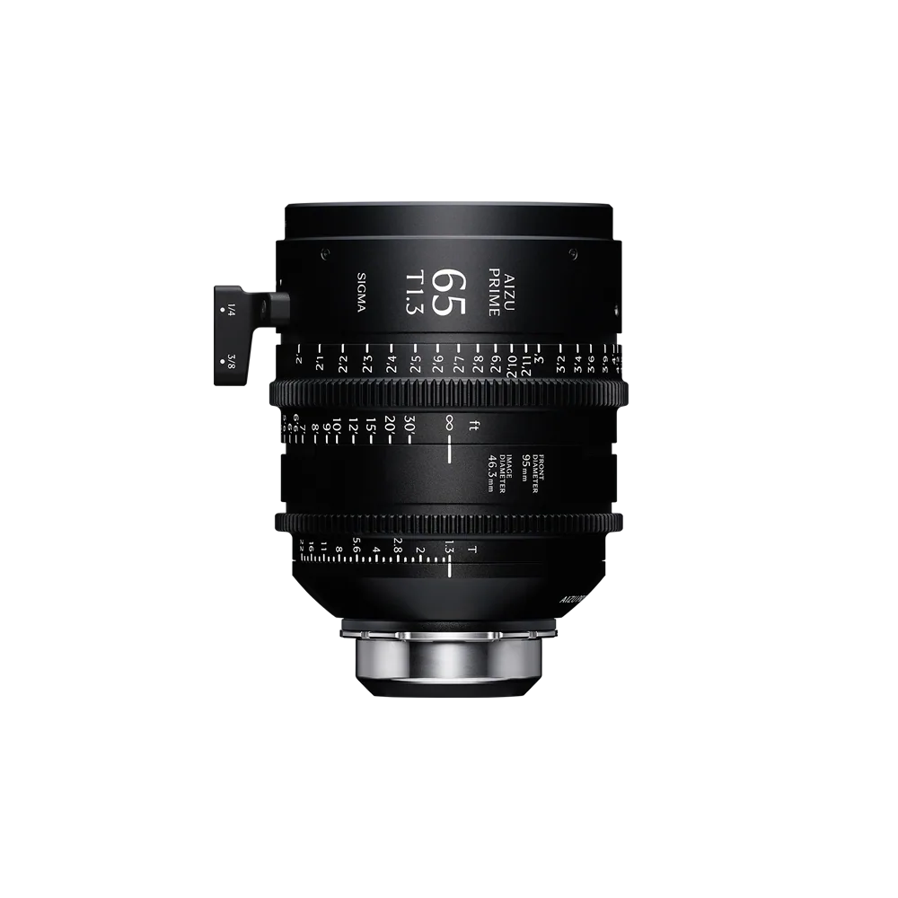 Sigma Aizu Prime 65mm T1.3 Cinema Lens with PL-Mount