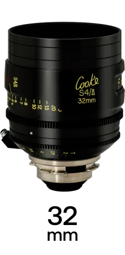 Cooke S4/i 32mm T2.0 Cinema Lens with PL-Mount