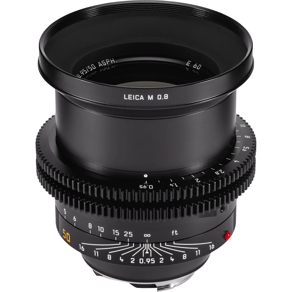 Leitz M 0.8 50mm ƒ/1.4 Cinema Lens with M-Mount