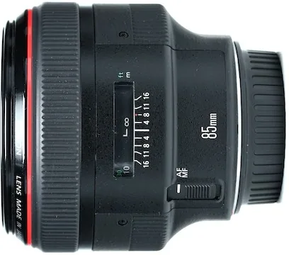 Canon EF 85mm ƒ/1.2 L II USM Photography Lens with EF-Mount