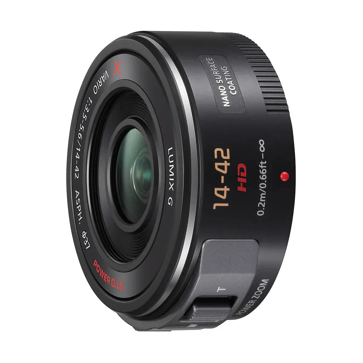 Panasonic Lumix G X Vario PZ 14-42mm ƒ/3.5-5.6 ASPH. POWER O.I.S. Photography Lens with MFT-Mount