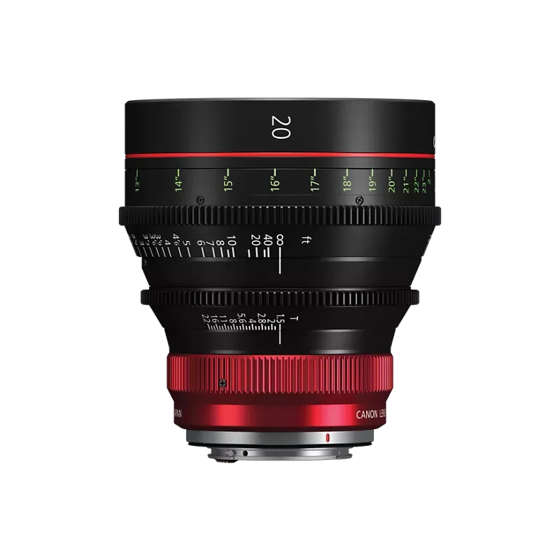 Canon CN-R 20mm T1.5 L F Cinema Lens with RF-Mount