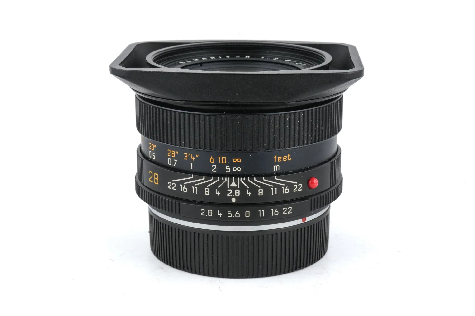 Leica Elmarit-R 28mm ƒ/2.8 (Version II) Photography Lens with R-Mount