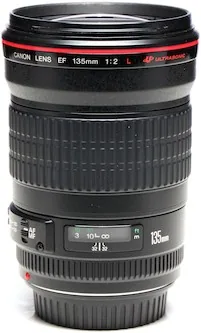 Canon EF 135mm ƒ/2 L USM Photography Lens with EF-Mount