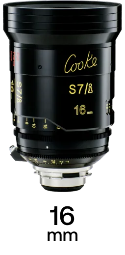 Cooke S7/i 16mm T2.0 Cinema Lens with PL-Mount