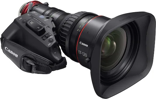 Canon CINE-SERVO 17-120mm T2.95-3.9 Cinema Lens with RF-Mount