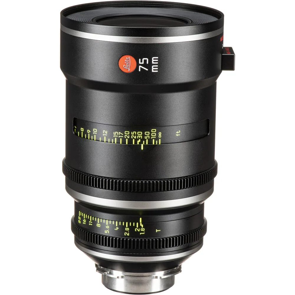Leitz Prime 75mm T1.8 Cinema Lens with PL-Mount