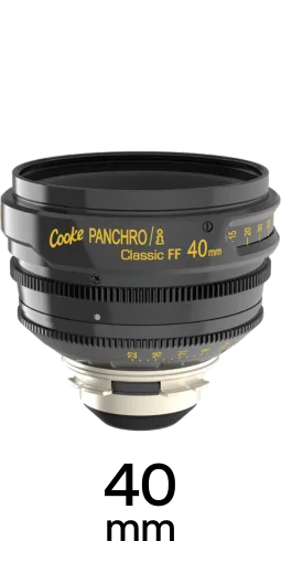 Cooke Panchro/i Classic Full Frame 40mm T2.2 Cinema Lens with PL-Mount