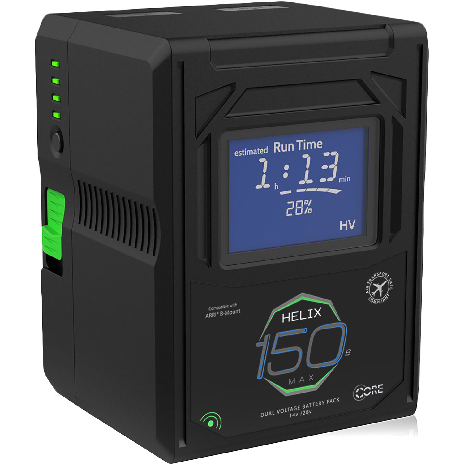 Core SWX Helix Max 147 147Wh Dual-Voltage Lithium-Ion Battery with B-Mount