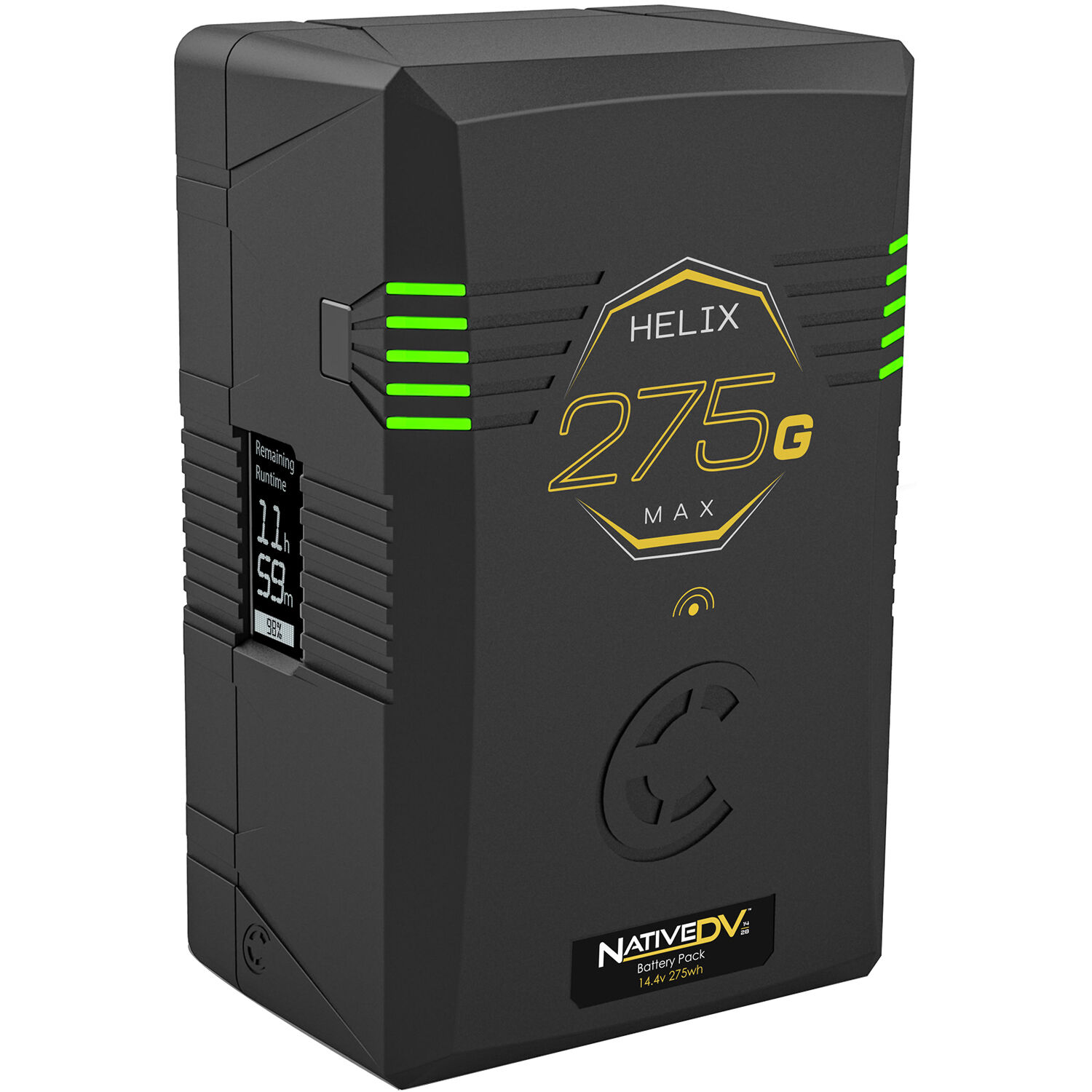 Core SWX Helix Max 275 275Wh Dual-Voltage Lithium-Ion Battery with Gold Mount