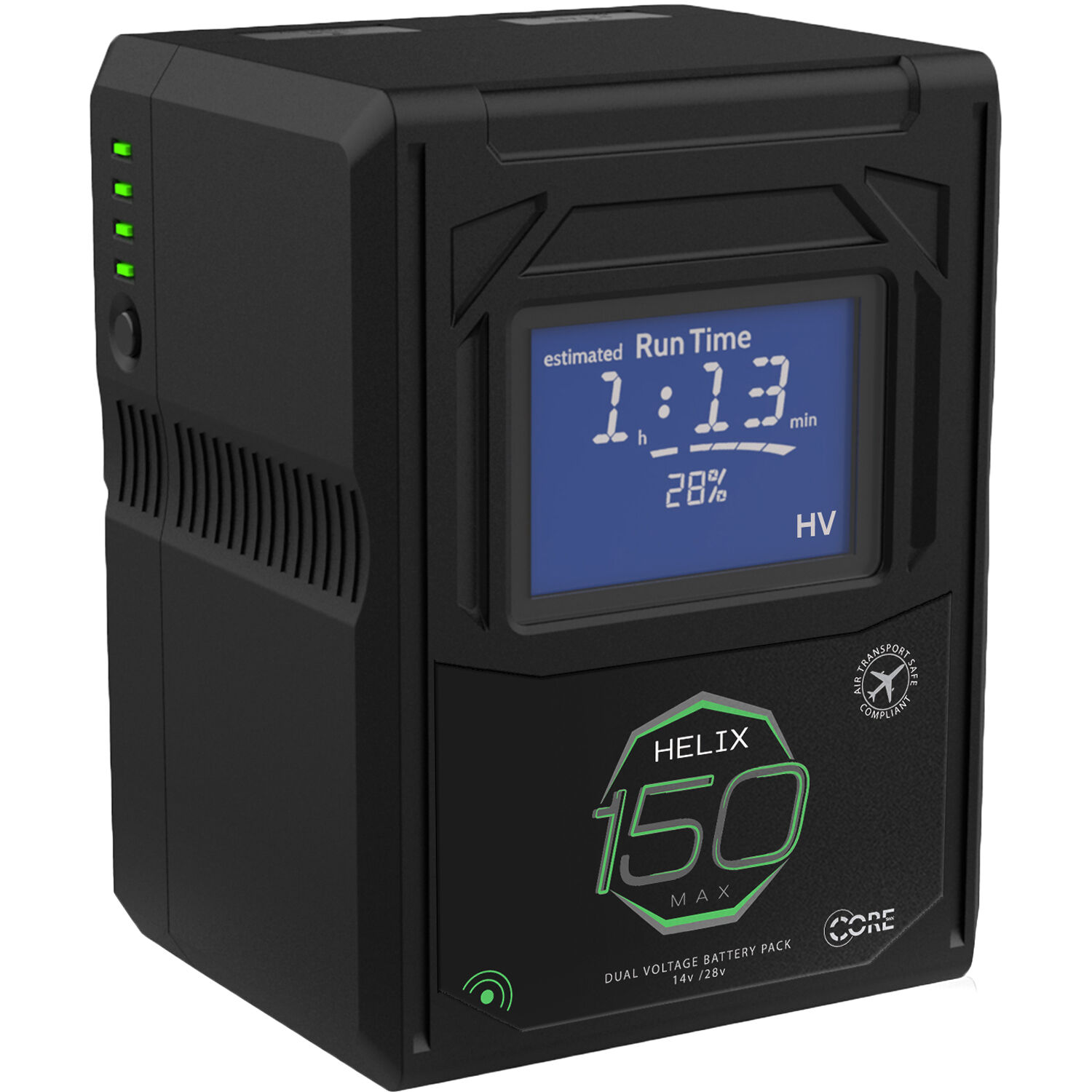 Core SWX Helix Max 147 147Wh Dual-Voltage Lithium-Ion Battery with V-Mount