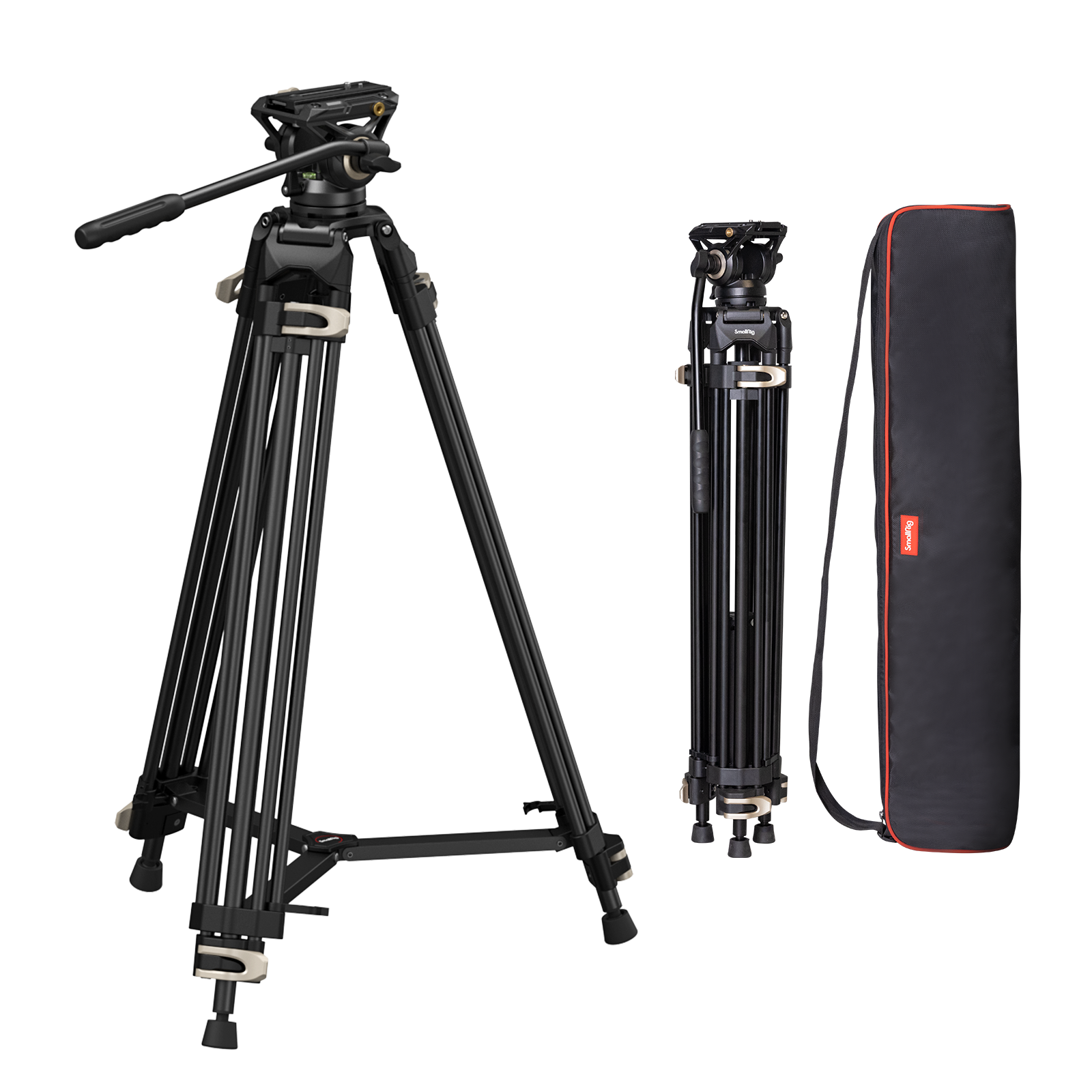 SmallRig AD-01 Aluminum Tripod with 75mm Fluid Head